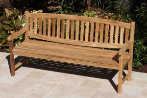 72in Java Oval Bench Top