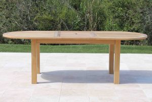 95in Oval 4 Leg - Open