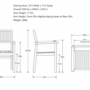 Cove-Armchair-Dimensions
