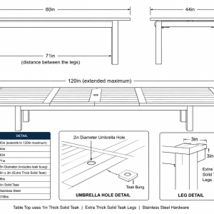120in Rect dimensions